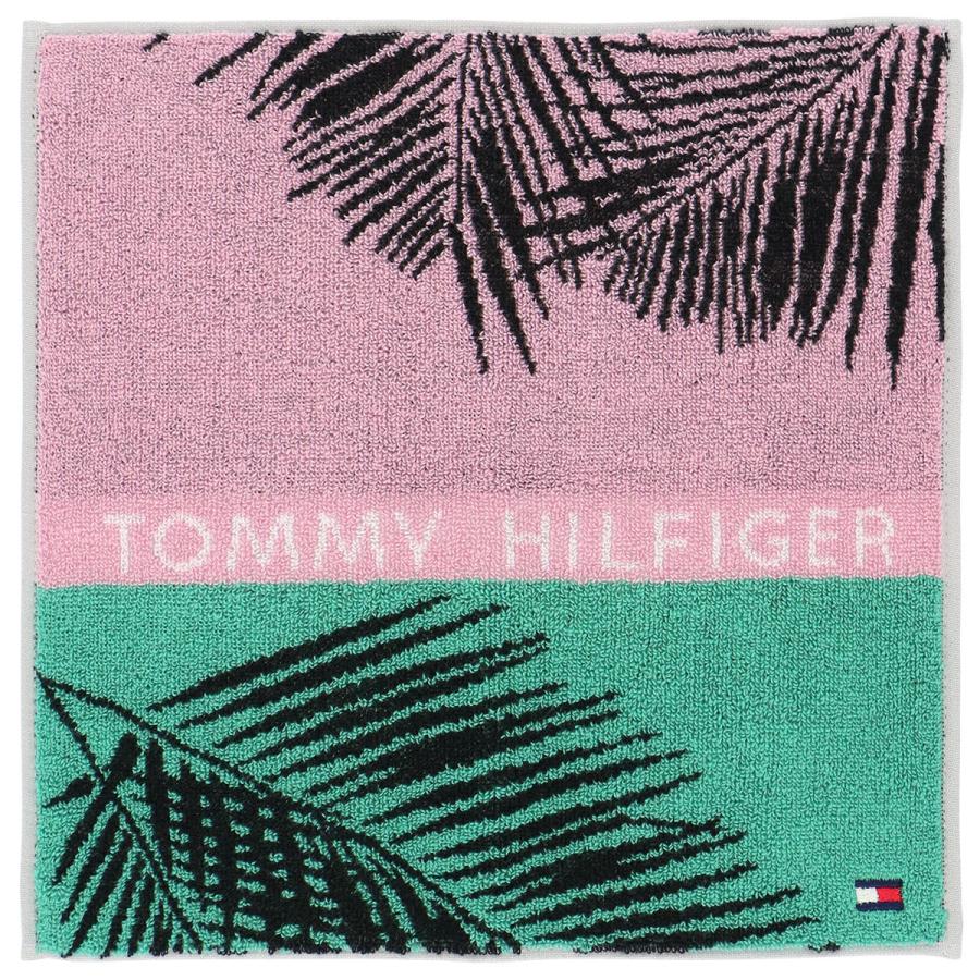 TOMMY HILFIGER トミーヒルフィガー ポリジン加工 タオル ハンカチ(ミニタオル)リーフ柄 プレゼント 贈答 ギフト 02582156|glanage|05