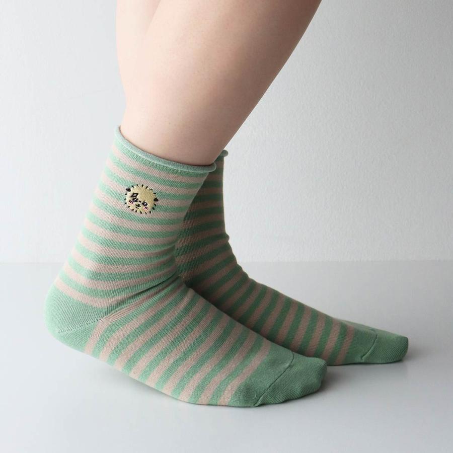 ちいかわ 靴下 レディース ハチワレ モモンガ ラッコ シーサー ワン