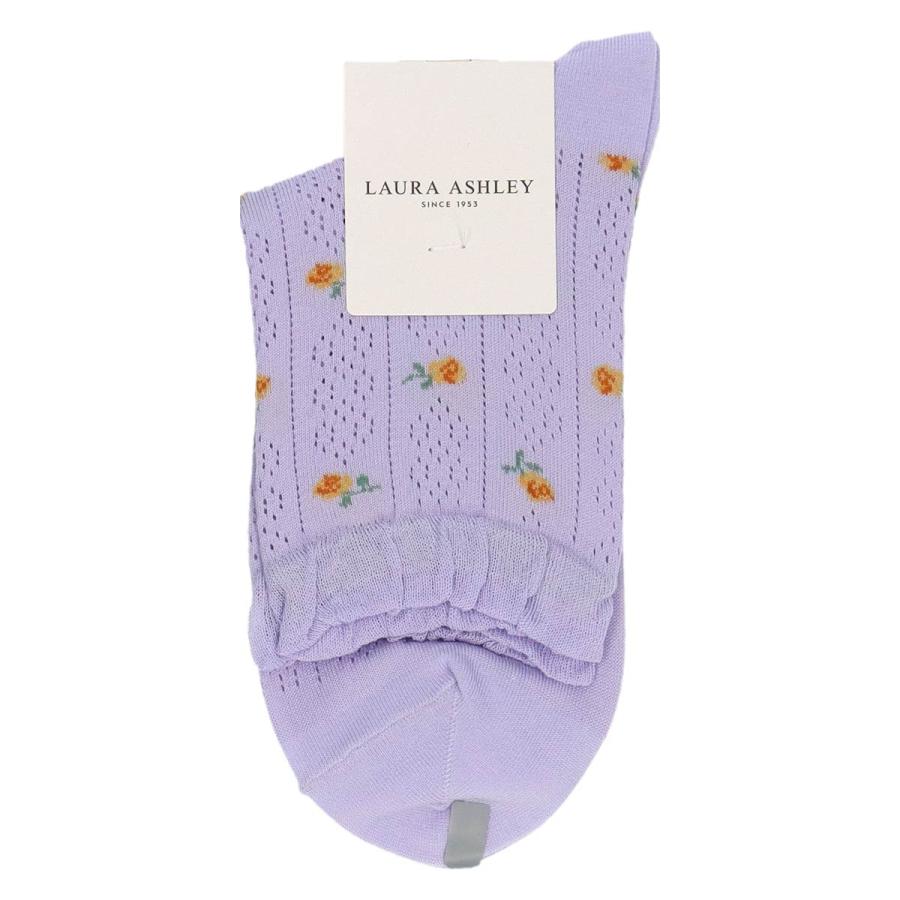 LAURA ASHLEY（ローラアシュレイ） ソックス レディース 綿混 Floral