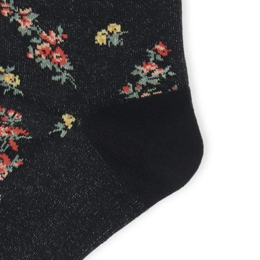 LAURA ASHLEY（ローラアシュレイ） レディース ソックス 花柄 レーヨン