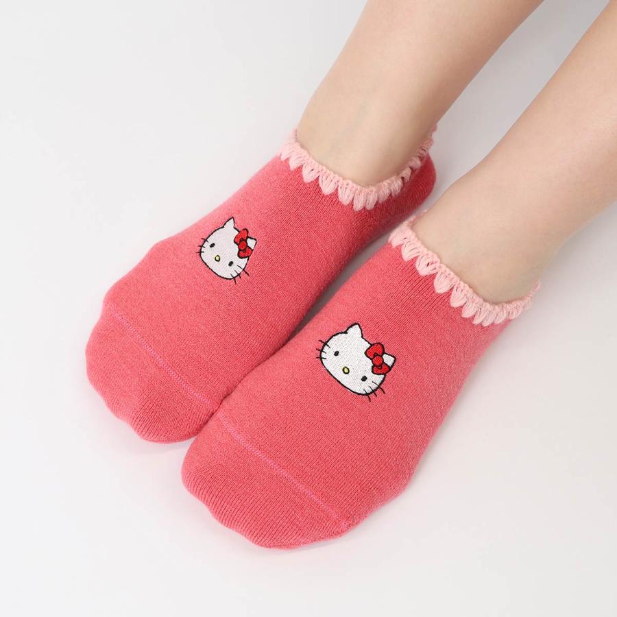 NAIGAI（ナイガイ） 室内用靴下 ルームソックス ハマグリ サンリオ