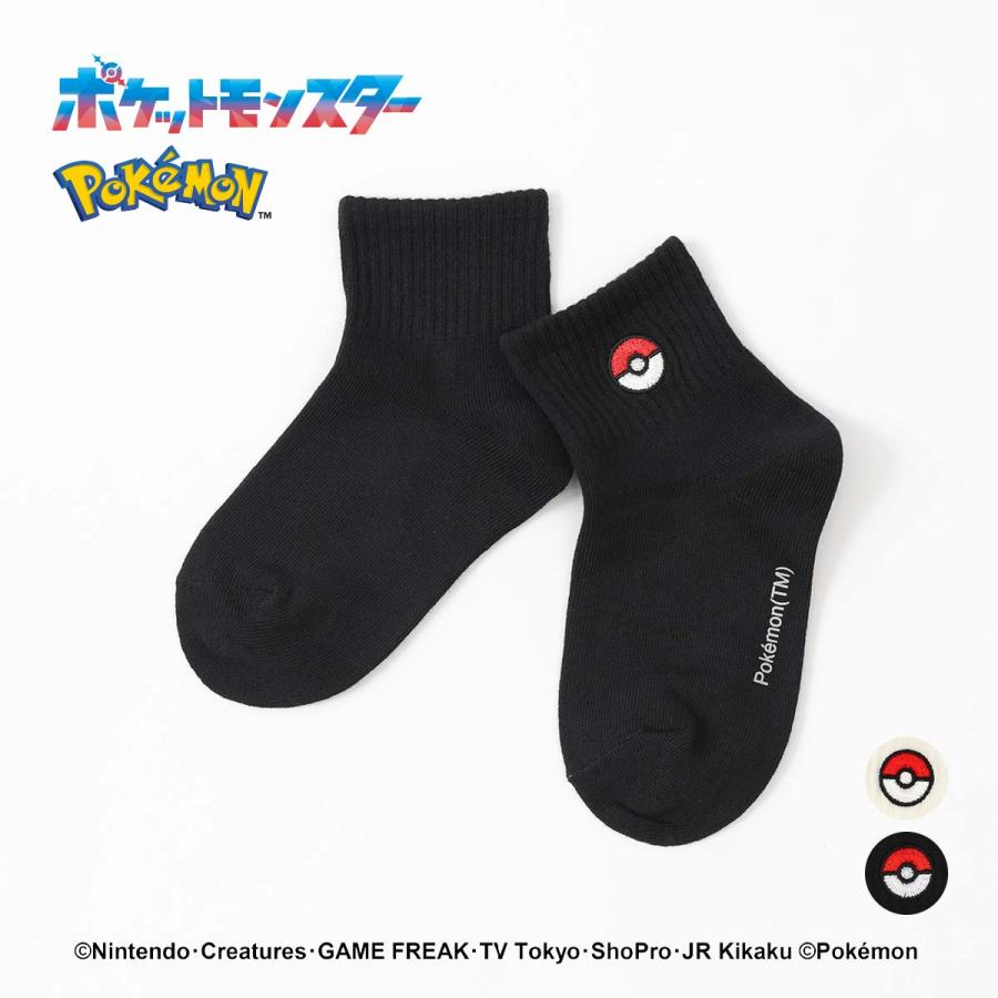 NAIGAI（ナイガイ） ポケモン ソックス キッズ モンスターボール ワン