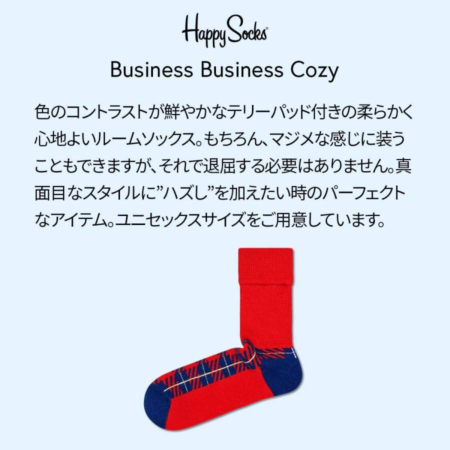 Happy Socks ハッピーソックス Business Business Cozy（ ビジネス ビジネス コゥジー ） クルー丈 ソックス