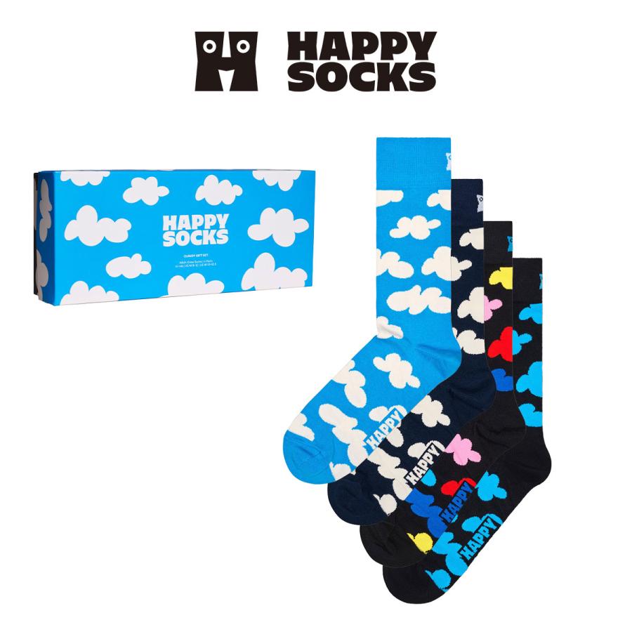Happy Socks（ハッピーソックス） ソックス ギフト 4足セット 箱入り