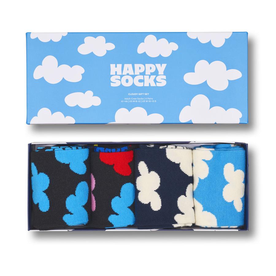 Happy Socks（ハッピーソックス） ソックス ギフト 4足セット 箱入り