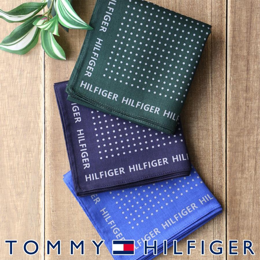 Tommy Hilfiger トミー ヒルフィガー ドット柄 綿100 ハンカチ メンズ プレゼント 贈答 ギフト ナイガイ公式オンラインショップ 通販 Paypayモール