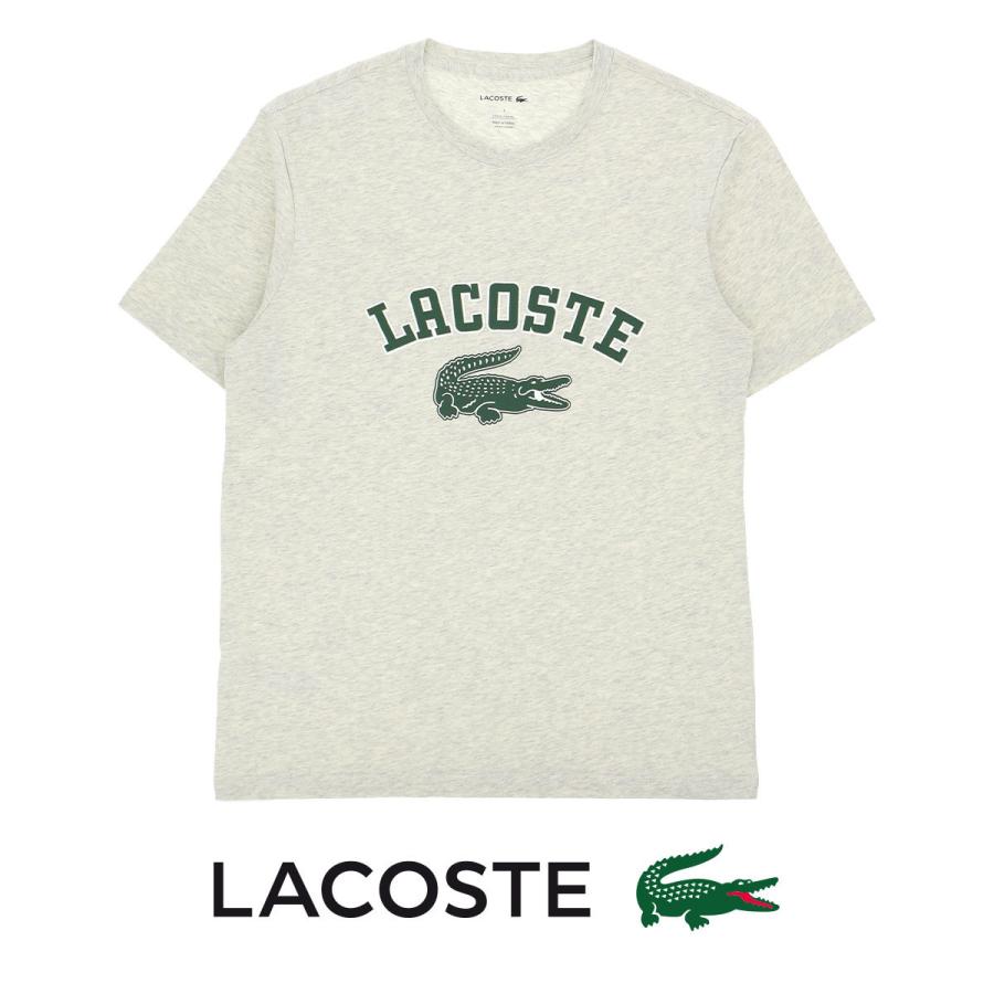 Lacoste ラコステ Tee Shirt ロゴプリント Tシャツ Euサイズ メンズ 公式ショップ 正規ライセンス商品 ギフト 本日限定