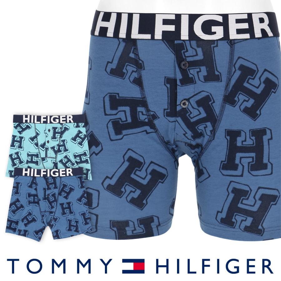 TOMMY HILFIGER トミーヒルフィガー ボクサーパンツ ヒルフィガー コットン ボタンフライ ボクサー ブリーフ ロゴ ボクサー