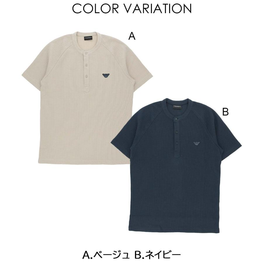 EMPORIO ARMANI 50%OFF エンポリオ アルマーニ ヘンリーネック 半袖