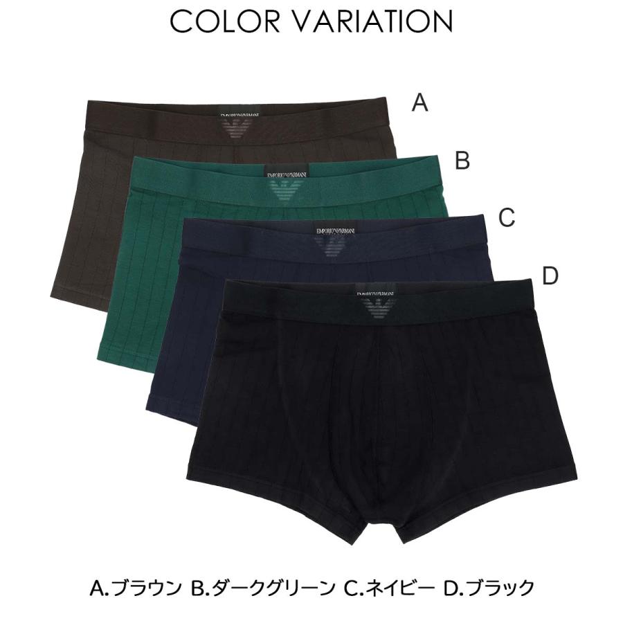 未使用　EMPORIO ARMANI TRUNK 4枚　ボクサーパンツ EMPORIO ARMANI エンポリオ アルマーニ ボクサーパンツ メンズ 男性