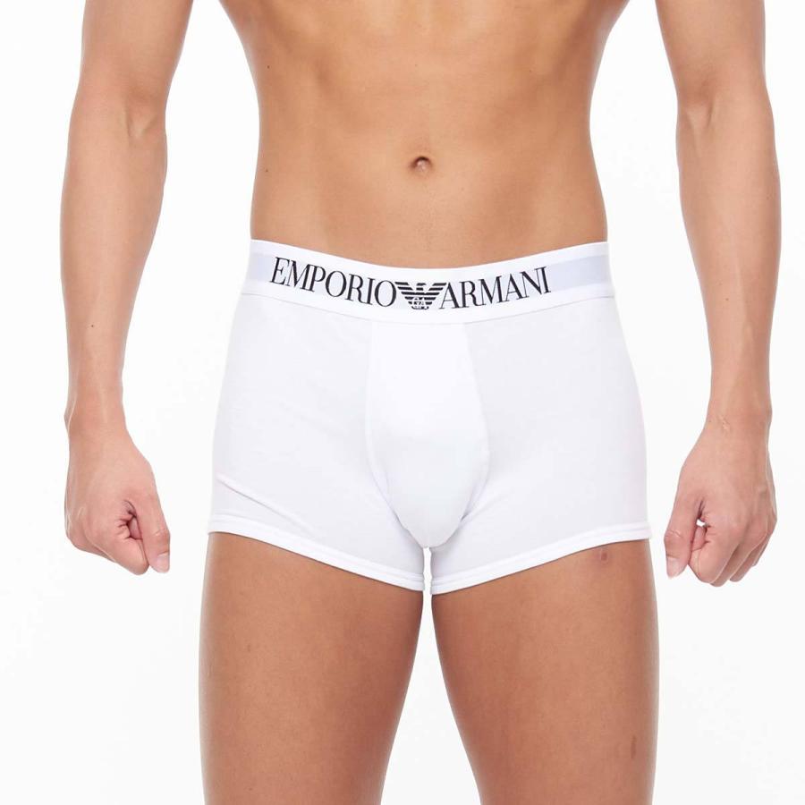 エンポリオアルマーニ EMPORIO ARMANI パンツ 新品未使用 直営店 エンポリオ アルマーニ EA ロゴ ボクサーパンツ セット [2枚組