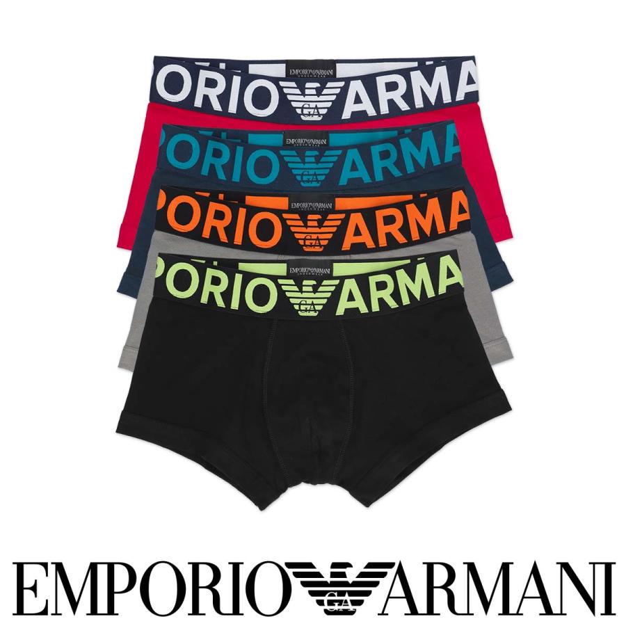 EMPORIO ARMANI エンポリオ アルマーニ MEGALOGO TRUNK ロゴバンド 