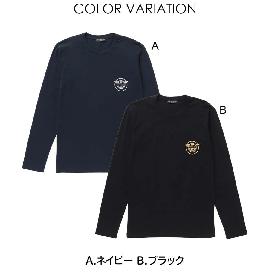 EMPORIO ARMANI エンポリオ アルマーニ TERRY STRETCH COTTON テリー ストレッチコットン クルーネック EUサイズ 54075953 公式ショップ 正規ライセンス商品｜glanage｜04