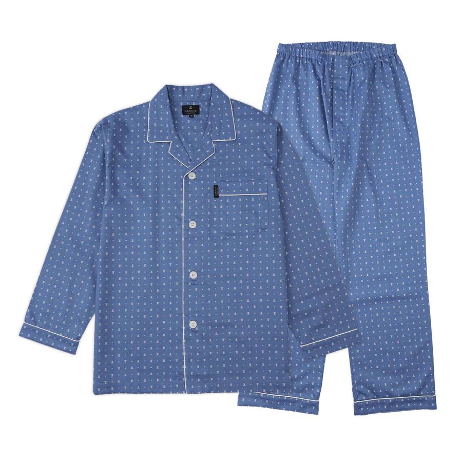 ランバンコレクションパジャマ LANVIN COLLECTION ランバン コレクション パジャマ 上下セット 60綿