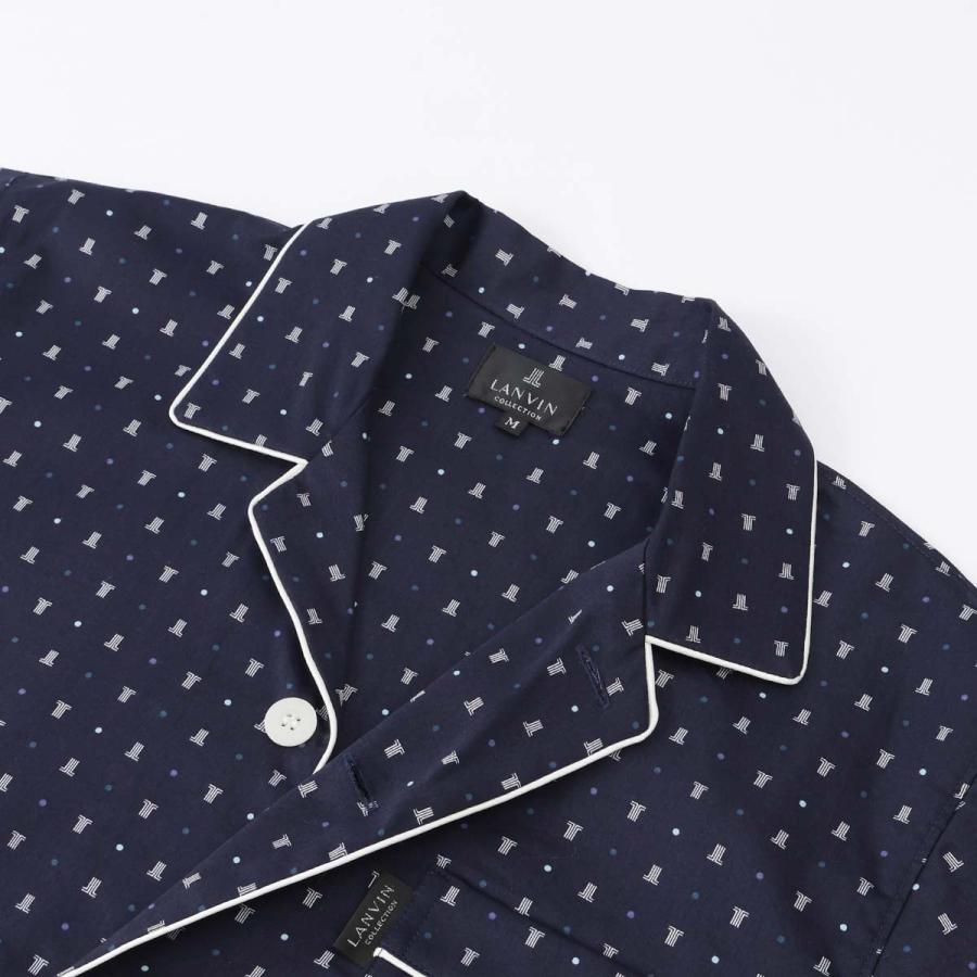 LANVIN COLLECTION ランバン コレクション パジャマ 上下セット 60綿