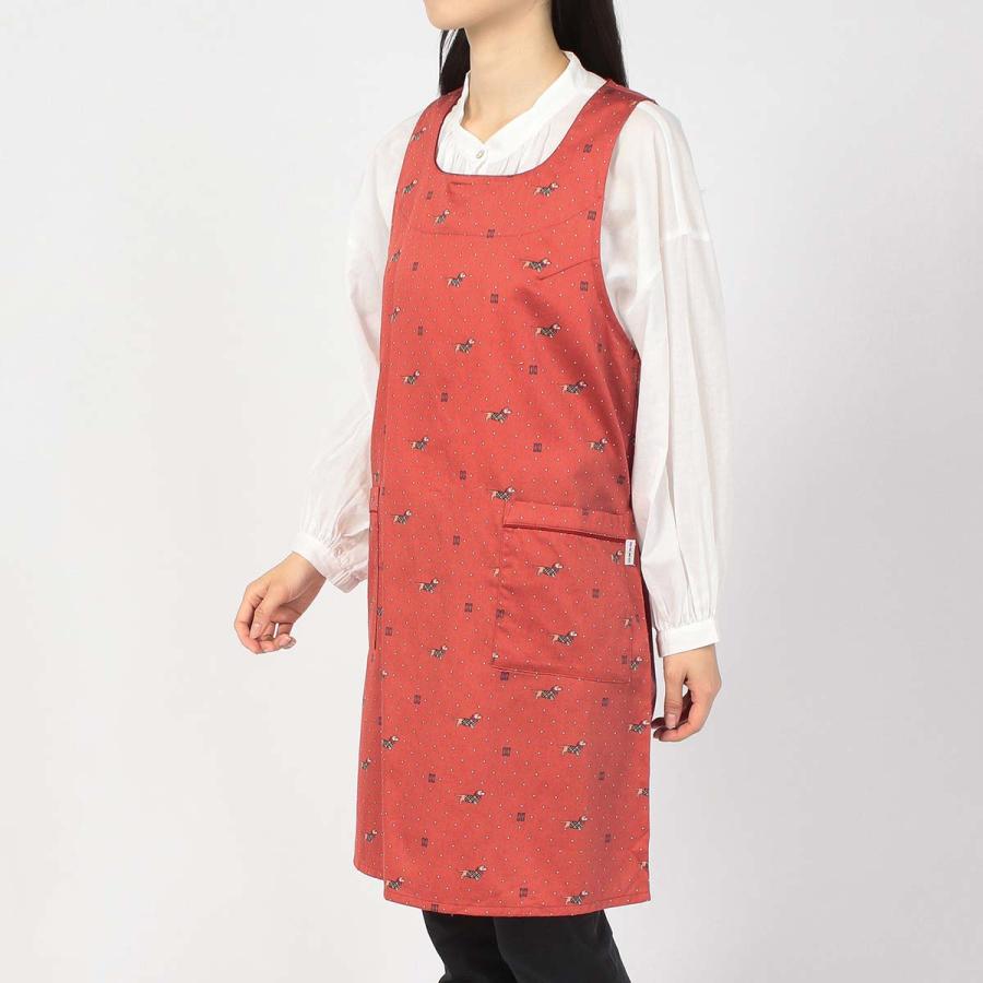 DAKS（ダックス） エプロン 後結び 背付き 形態安定加工 ダックス