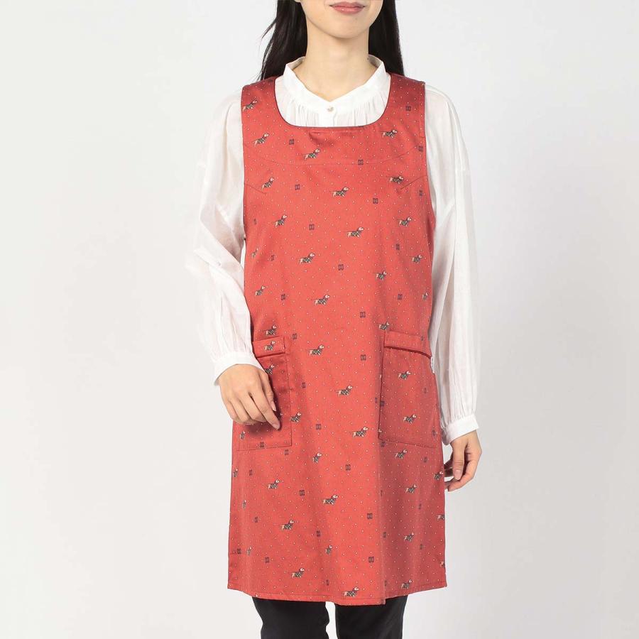 DAKS（ダックス） エプロン 後結び 背付き 形態安定加工 ダックス