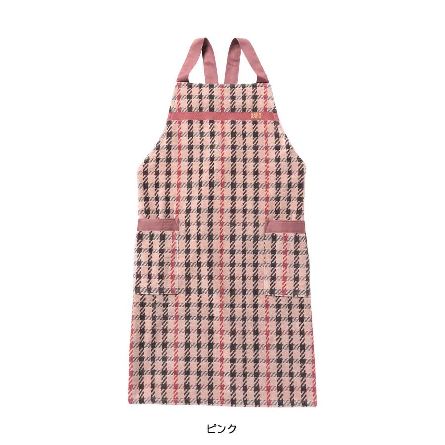 DAKS（ダックス） タオルエプロン House Check柄 綿100％ パイル地 後