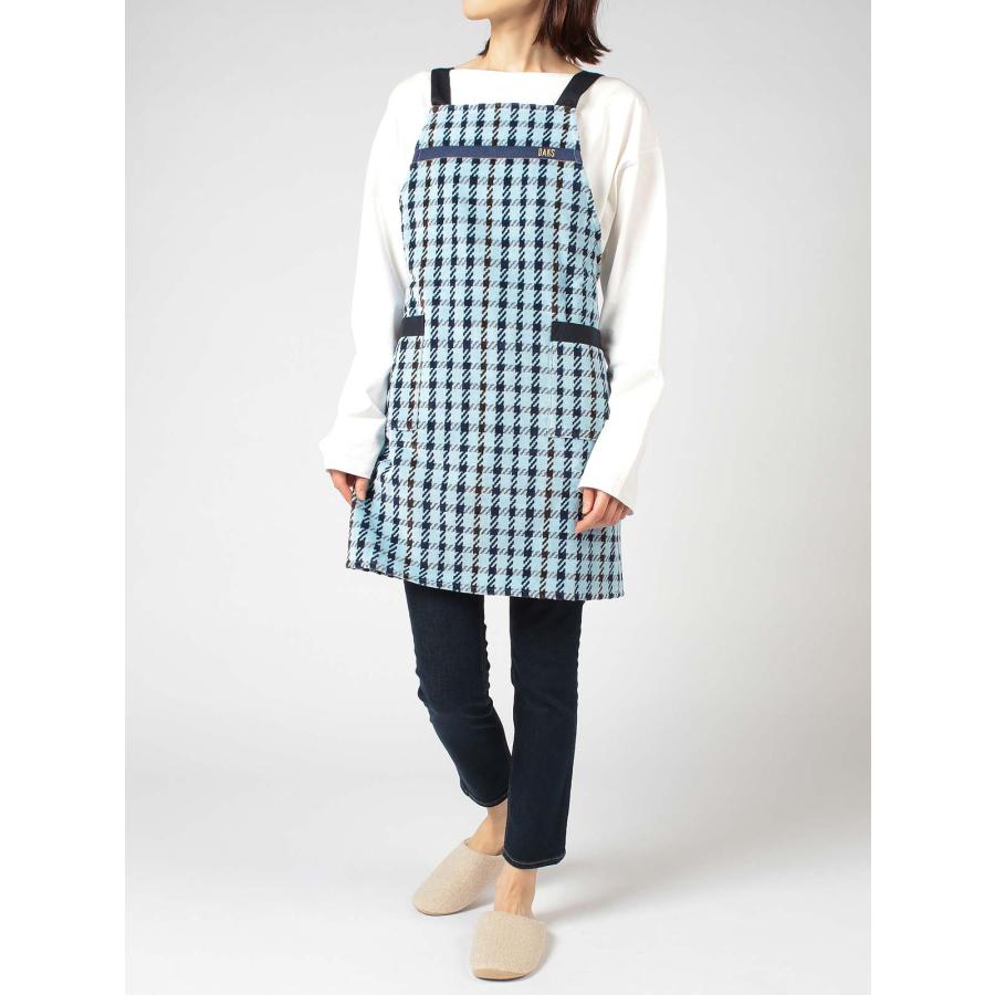 DAKS（ダックス） タオルエプロン House Check柄 綿100％ パイル地 後