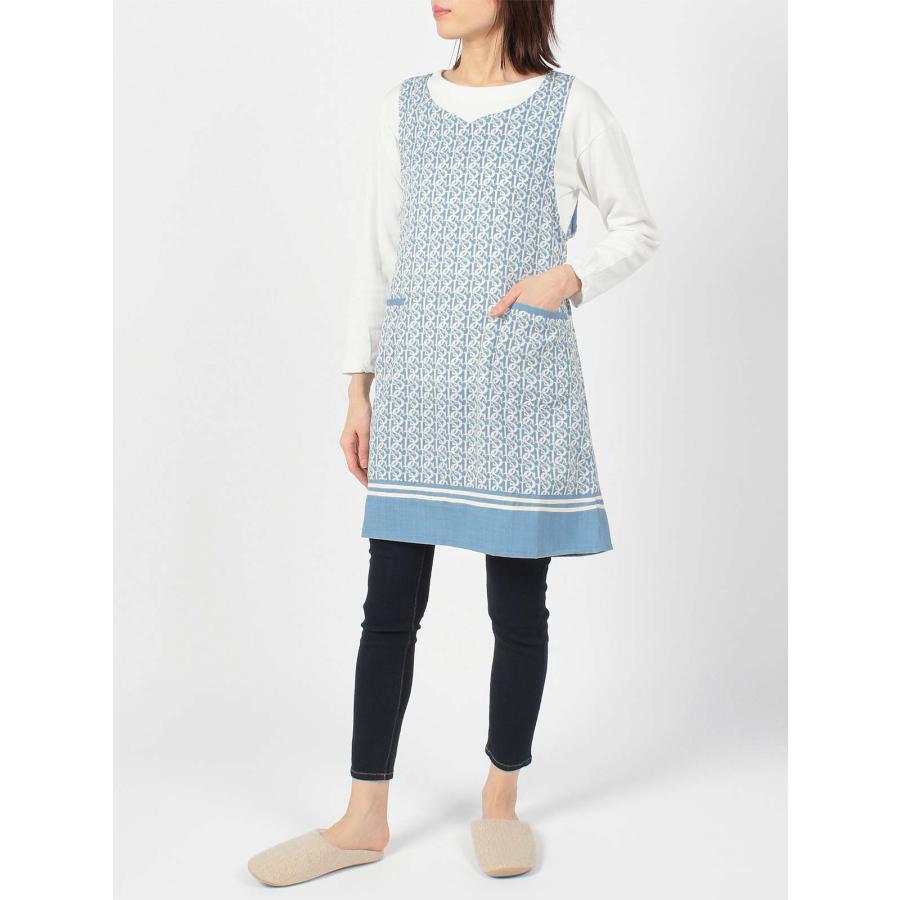 DAKS（ダックス） エプロン 130th Monogram Colours柄 ポリエステル100