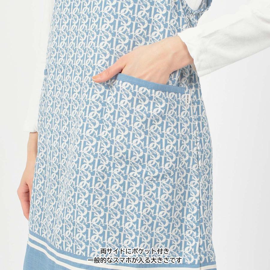 DAKS（ダックス） エプロン 130th Monogram Colours柄 ポリエステル100