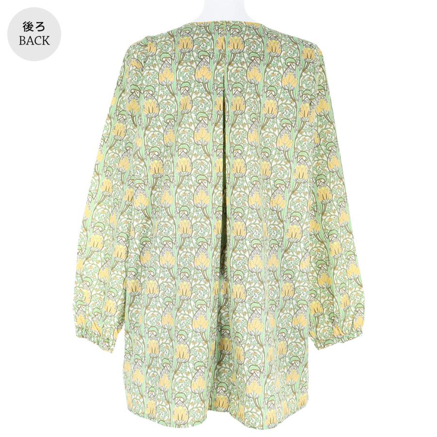 LIBRTY LICIE 花柄 割烹着 新品 NAIGAI レディース エプロン 花柄 リバティプリント イスミニ 綿