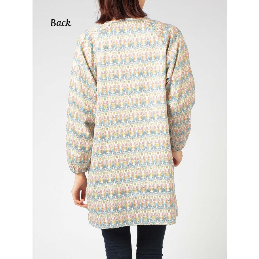 LIBRTY LICIE 花柄 割烹着 新品 BOX入り ギフト】LICIE MADE WITH LIBERTY FABRIC リバティプリント