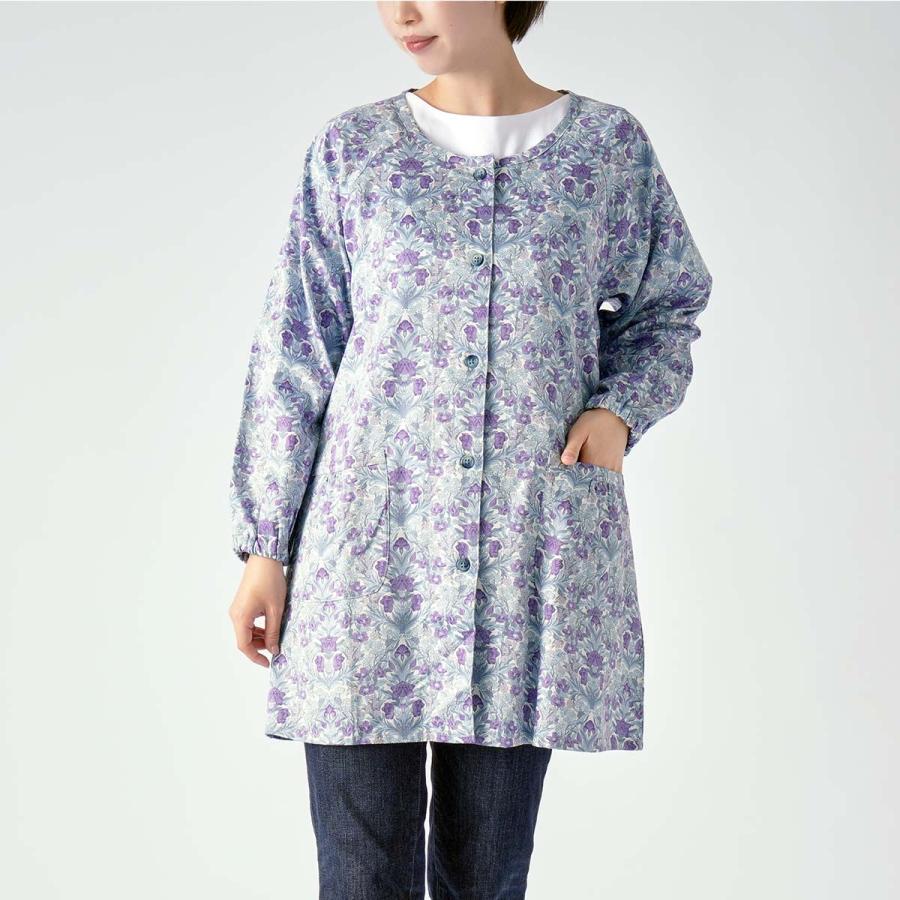 タグなし新品未使用　Roberta G 割烹着 ハルメク読者と作ったフロントファスナーワンピース(01_S 02_ライト