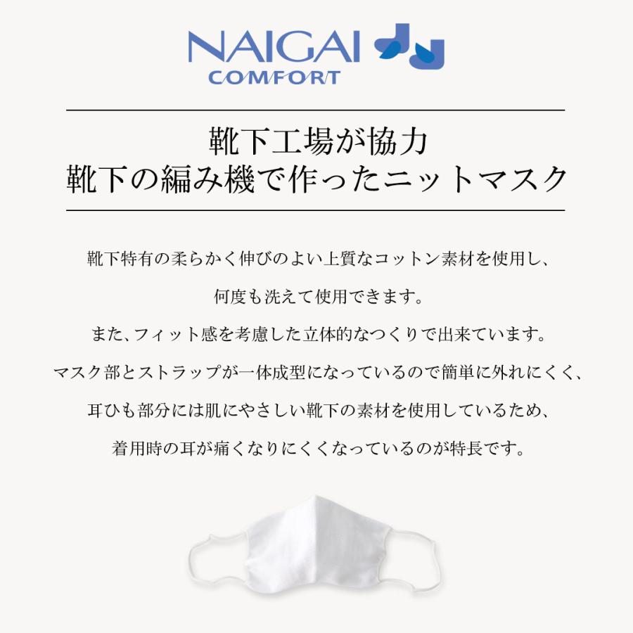 日本製 ひんやり 接触冷感素材マスク 靴下の編み機で作った 肌に優しい 洗えるニットマスク 抗菌防臭加工 男女兼用 ナイガイ公式オンラインショップ 通販 Paypayモール