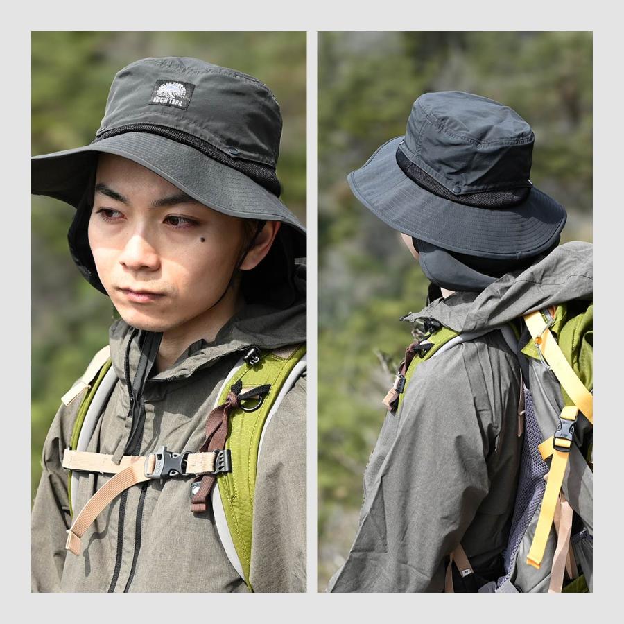 NAIGAI（ナイガイ） 登山 キャンプ メッシュハット 総メッシュで乾き