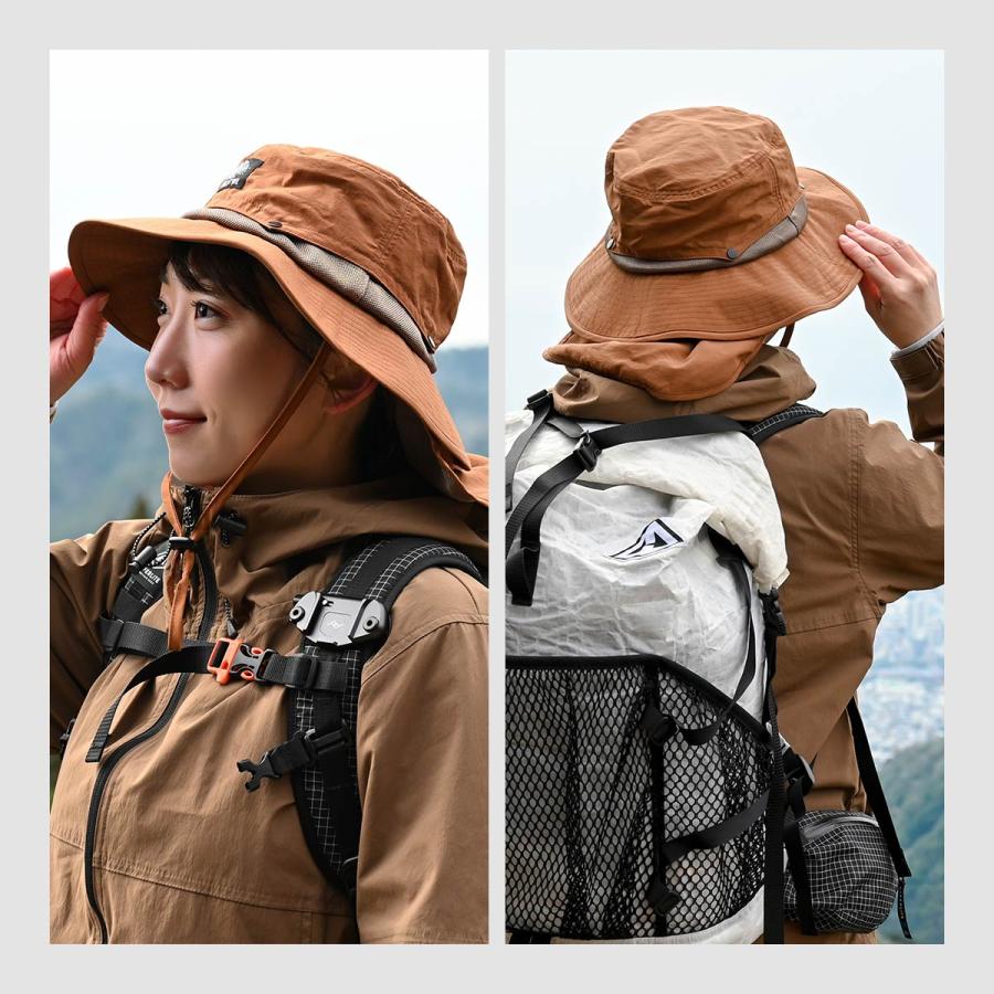 NAIGAI（ナイガイ） 登山 キャンプ メッシュハット 総メッシュで乾き