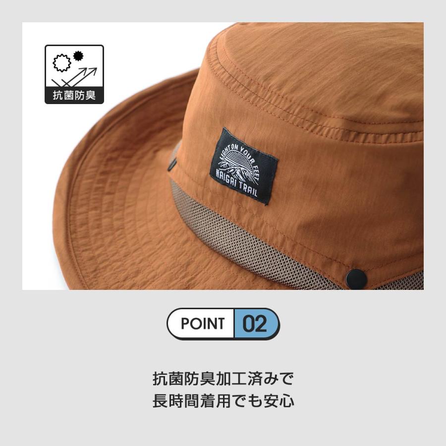 NAIGAI（ナイガイ） 登山 キャンプ メッシュハット 総メッシュで乾き