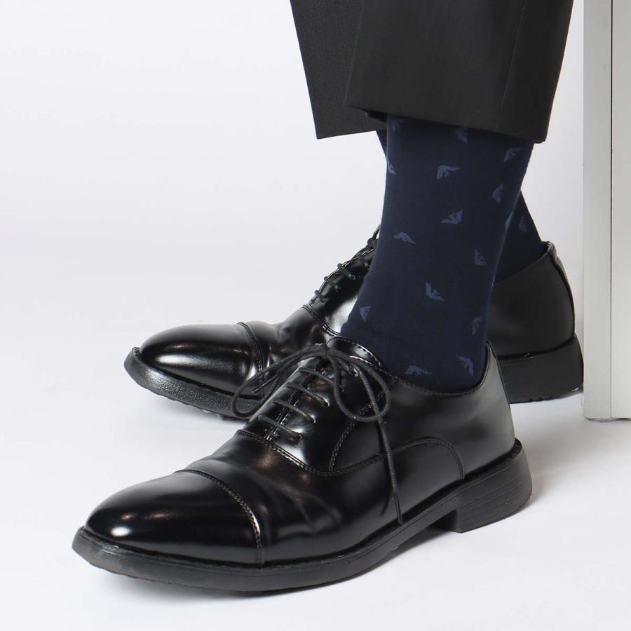 EMPORIO ARMANI エンポリオ アルマーニ ビジネスソックス 2足セット 