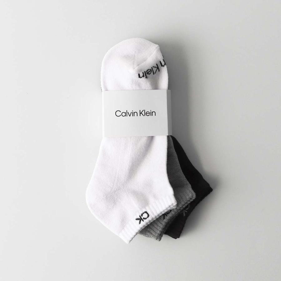 Calvin Klein（カルバン・クライン） 靴下 メンズ 3足セット ck
