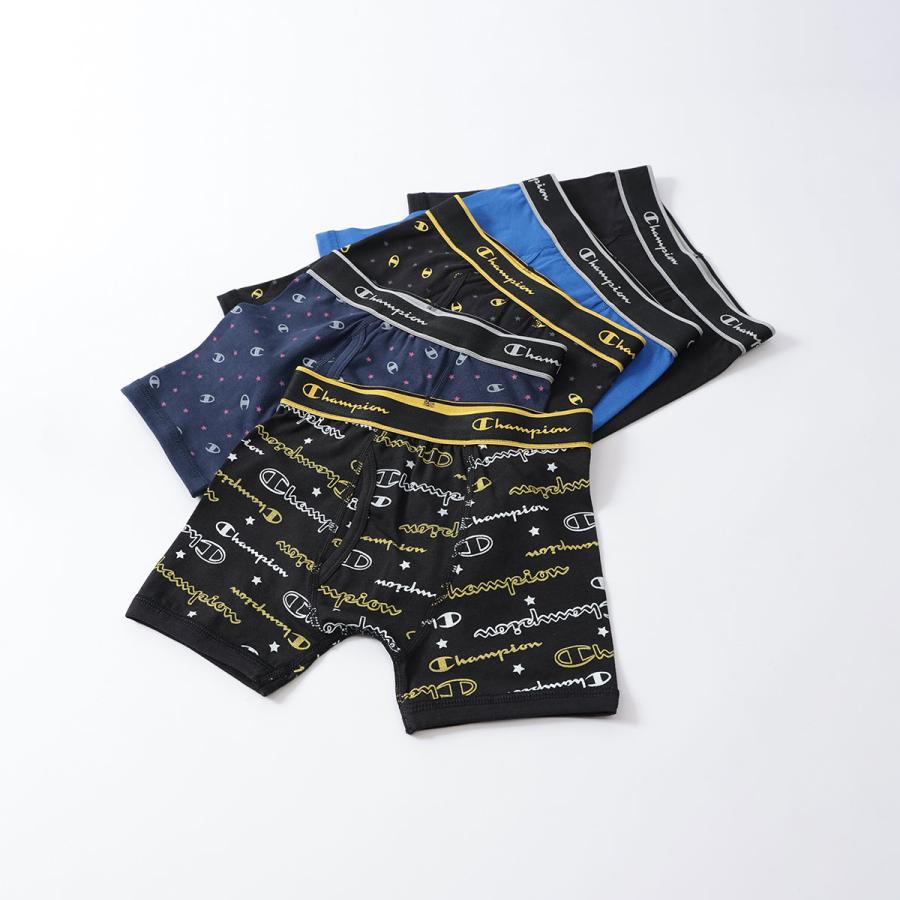 Champion（チャンピオン） 5枚セット キッズ ボクサーパンツ 抗菌防臭