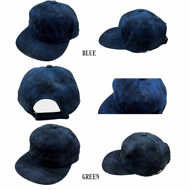 huntism キャップ HUNTISM ハンティズム キャップ チェック柄 帽子 Melange Check