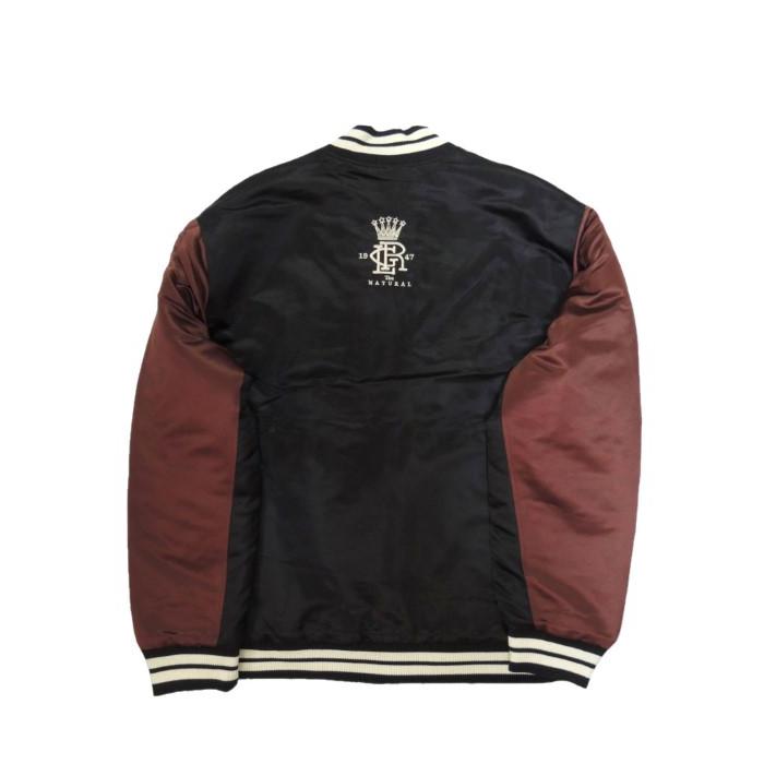 LRG エルアールジー ジャケット サテン ボンバー LRG LETTERMAN SATIN 