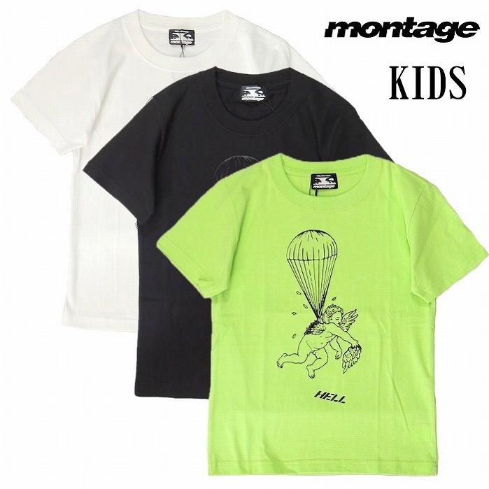 モンタージュ Montage キッズ 子供服 Tシャツ 半袖 グラフィック Fallen Angel Tee Kids Mt 012 Grand Proof 通販 Yahoo ショッピング