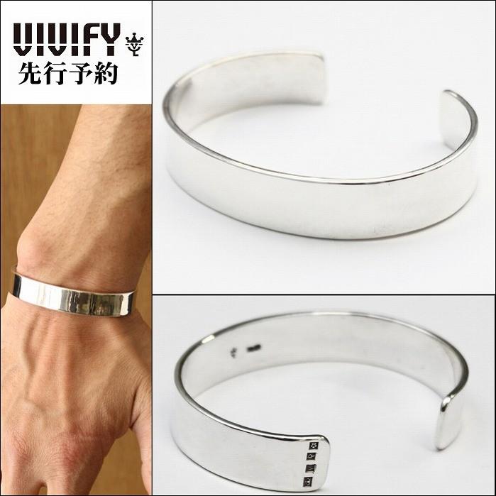 ビビファイ VIVIFY バングル シルバー ブレスレットHallmarks Wide Bangle 受注生産