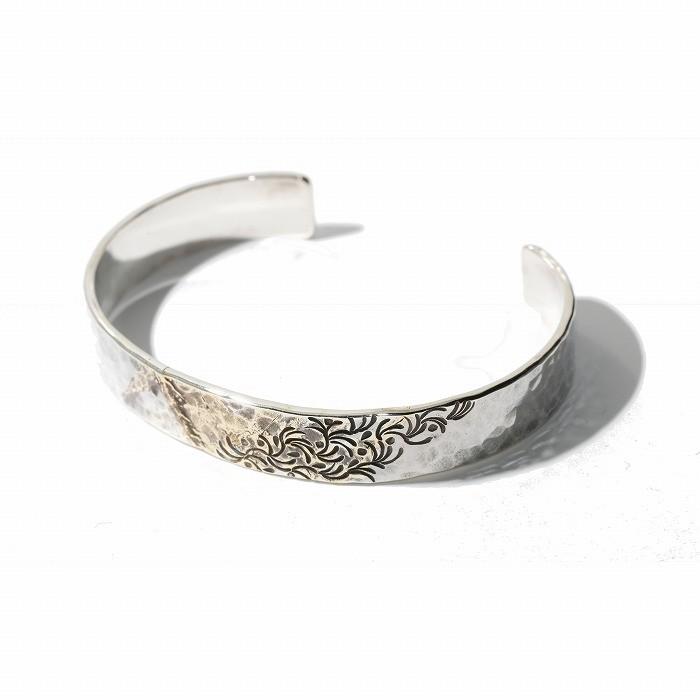 ビビファイ VIVIFY バングル シルバー Gold Patch Bangle（Arabesque