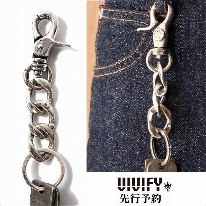 年最新海外 ビビファイ Vivify キーチェーン シルバー 刻印hallmarks Swivelhook Flatlink Keychain 受注生産 国際ブランド Www Agwauk Com