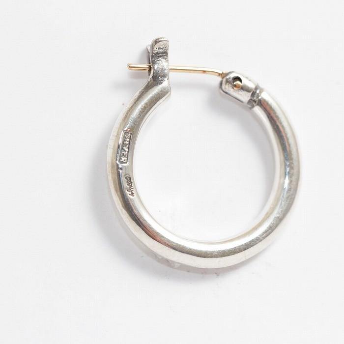 VIVIFY（ビビファイ） ピアス フープピアス シルバーk18goldpost Hoop