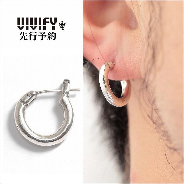 VIVIFY（ビビファイ） ピアス フープピアス シルバーHoop Pierce(S