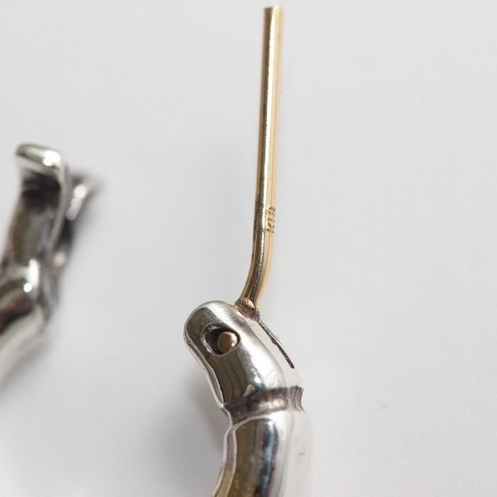 VIVIFY（ビビファイ） ピアス フープピアス シルバーk18goldpost Hoop