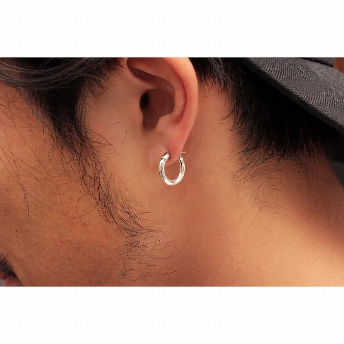 VIVIFY（ビビファイ） フープ ピアス シルバーHoop Pierce（M）3mm