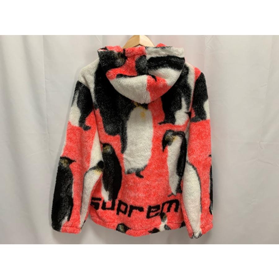 【未使用品】Supreme シュプリーム Penguins Hooded Fleece Jacket Pink サイズM :gl-03-030