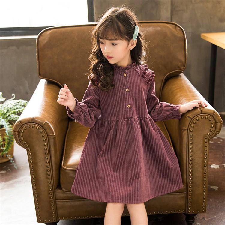 子供服 ワンピース キッズ 女の子 秋 ジュニア 長袖 ストライプ 女の子 ワンピース キッズ 子ども服 かわいい 韓国 ファッション 110cm 150cm Lmnvs0309 Glanz 通販 Yahoo ショッピング