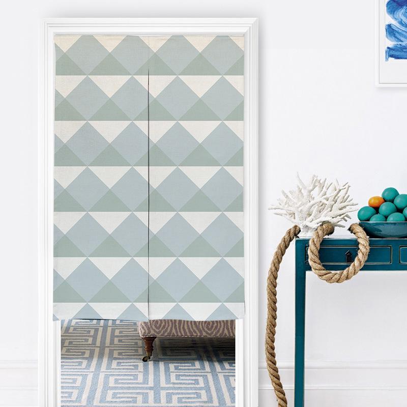 のれん おしゃれ 北欧 シンプル プリント 暖簾 玄関 パーテーション 間仕切り カーテン 10色 遮像 装飾 レストラン用 スタジオ用 遮光 記念日 店舗用 インテリア 家庭用