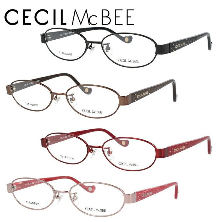 セシルマクビー メガネフレーム Cecil 52 Mcbee Cmf3027 全4カラー 52 全4カラー 眼鏡