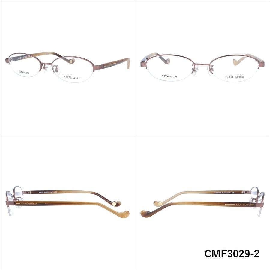 セシルマクビー メガネフレーム CECIL McBEE CMF3029 全4カラー 51 プレゼント ギフト ラッピング無料｜glass-expert｜04